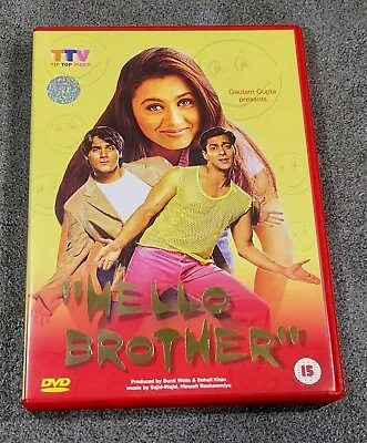 Hello Brother - Salman Khan Arbaaz Khan Rani Mukherjee Bollywood DVD (BM3)  • £5