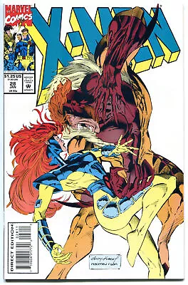 X-MEN #28 NM+ Sabretooth 1991 1994 Wolverine Gambit Storm More In Store • $6.99