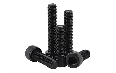 £3.22 • Buy M5 M6 M8 M10 Black Hex Socket Cap Screw Left Hand Thread Bolt 12.9 Alloy Steel