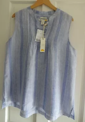 TK Maxx  Ladies Linen Top - Size: Large  NEW WITH TAGS • £15