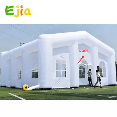 Portable Inflatable Party Tent Marquee Party Tent Square House For Wedding Event • $1199.90