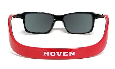 Hoven Eyewear MONIX In Black / Red With Gloss Grey & Grey Polarized • $199.94