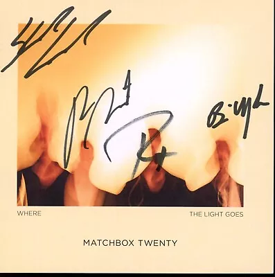 MATCHBOX 20 (Twenty) Where The Light Goes Signed CD Autographed ACOA Certified • $99.99