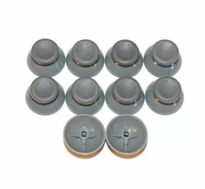 10 Pcs For Microsoft Xbox 360 Joysticks Gray Replacement Thumb Sticks Analog • $11.98