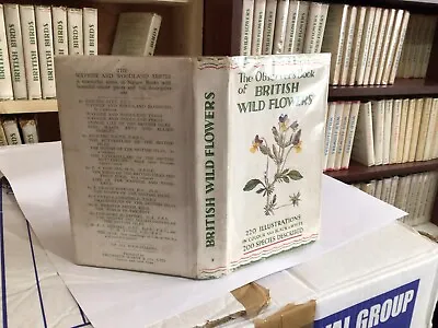 £9.99 • Buy Observers Book Of British Wild Flowers 1951: