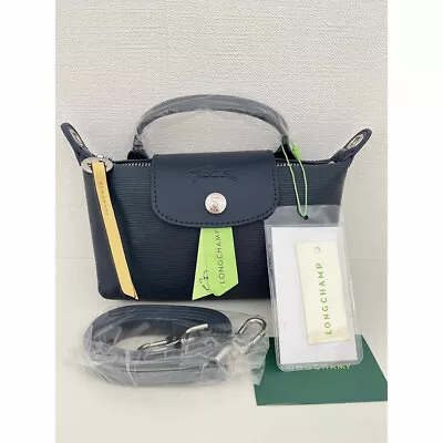 Longchamp Tote Bag Shoulder Pliage Xs Mini Navy • $123.19