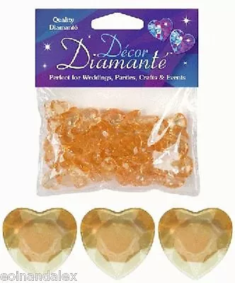 £2 • Buy Heart Scatter Crystals  Decorations  Engagement Party Table Confetti Wedding