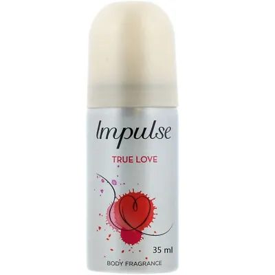 Impulse TRUE LOVE Body Fragrance Body Spray 35ml Travel Size💥🎅✈️🧴✈️🎁✈️🎄💥 • £8.59