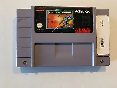 MechWarrior (Super Nintendo Entertainment System 1992) Cart Only  • $16