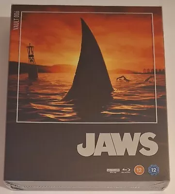 Jaws 4K Blu-ray UK Limited Edition - The Film Vault - NEW • £149.99