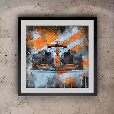 McLaren Formula 1 Wall Art | Gulf Racing | F1 | Lando Norris Car | Poster-Print • £9.99