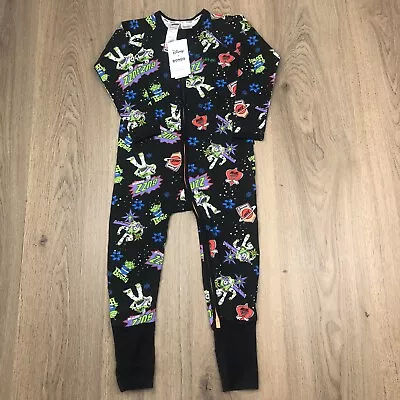 Bonds X Disney Pixar Toy Story Buzz Lightyear Black Zippy Wondersuit Size 3 • $79.99