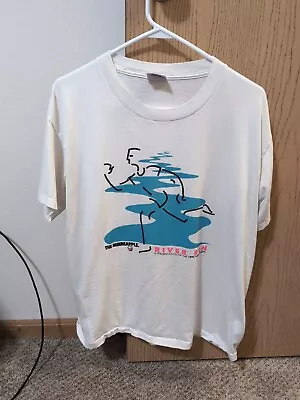 Vintage Men's XL 1990 Minneapple River Run Aqautennial T-Shirt • $3.99