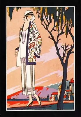 Original Vintage Art Deco Fashion Print Patou Art Gout Beaute • $8.70