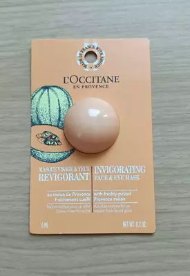 L'Occitane Face & Eye Mask For Travel Size New And Sealed • $29