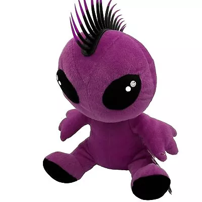 Punk Aliens Purple Mohawk 14” Plush Stuffed Animal A&A Global Indust. 2022 NWT • $20.95