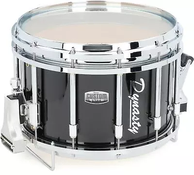 Dynasty DFS Custom Elite Shorty Marching Snare Drum - Black • $989.95