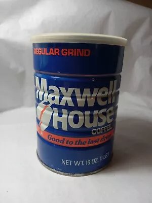 Vintage Sealed Maxwell House Coffee Can (R333) • $34.99