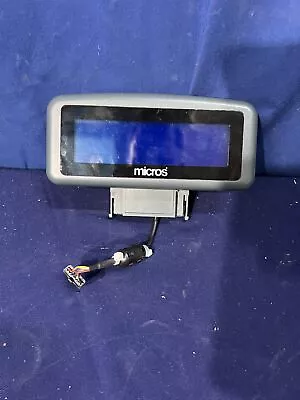 Micros Workstation Rear LCD Display 400801-001 WS5 WS5A POS System POS Terminal • $29.99