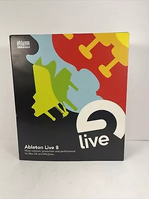 Ableton Live 8 Full Version Audio For Mac OS & Windows #2380 With Serial Code • £100.44