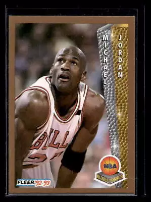 Michael Jordan 1992 Fleer #246 NBA Award Winner • $2.99