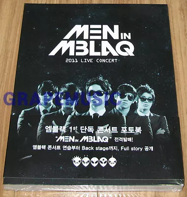 Mblaq Men In Mblaq 2011 Live Concert Photo Book Photobook + Dvd Sealed • $25.99