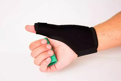 £3.99 • Buy Black Thumb Spica Support Strap Brace Splint Tendonitis Sprain Arthritis Thumb