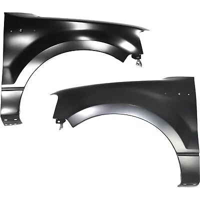 Fender For 2004-2006 Ford F-150 Set Of 2 Front Driver & Passenger Primed Steel • $220.10