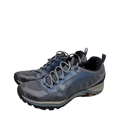 Merrell Siren Edge 3 Womens Size 7 Gray Mesh Athletic Hiking Shoes Sneakers • $19.99