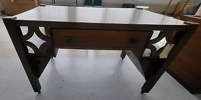 Antique Teacher's Desk Solid Oak • $500