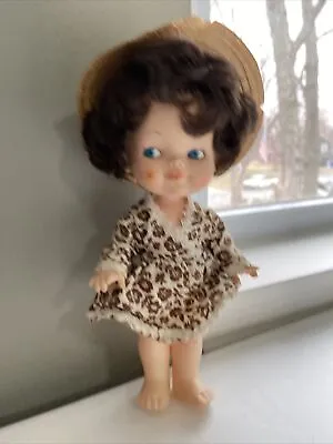 Zanini & Zambelli Vintage Doll Italy Brown Hair & Blue Eyes • $36