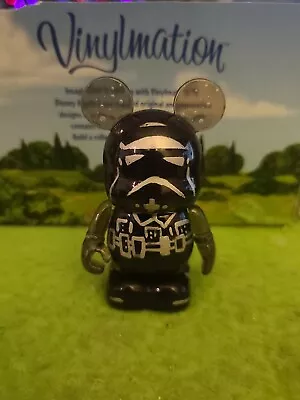 DISNEY Vinylmation 3  Park Set Custom Star Wars Clear Black Stormtrooper  • $9.99