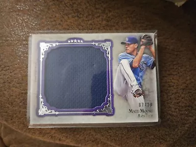 2013 Topps Five Star Matt Moore Purple Jumbo Jersey Relic #/20 Rays Angels  • $6.99