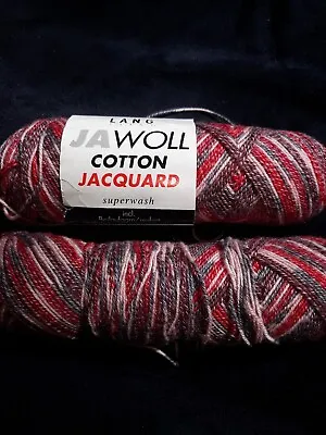 Lang Yarns Jawoll Cotton Jacquard 88.0155 • $7