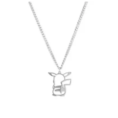 £3.99 • Buy Pokemon Pikachu Titanium Metal Necklace Pendant