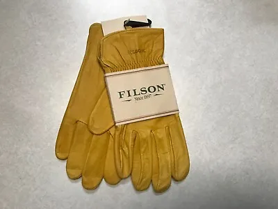 FILSON GOAT SKIN LEATHER GLOVES Medium NEW • $75