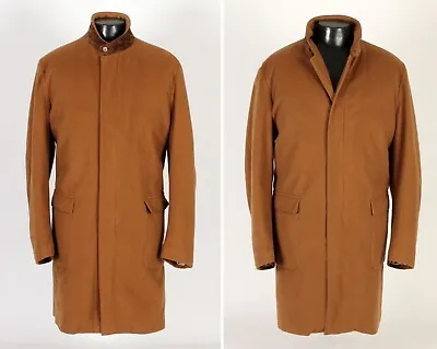 Lux $27950 LORO PIANA Vicuña Vicuna Coat W/ Removable Cashmere Lining - 2XL • $19950