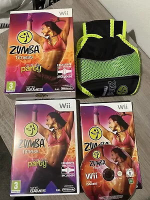 Zumba Fitness Game With Fitness Belt With BOX For Nintendo Wii • £7.99