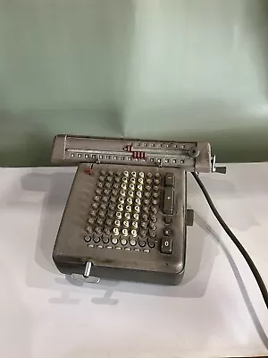 Vintage Monroe Calculating Adding Machine LA7-160 WORKING • $200