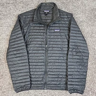 Patagonia Ultralight Goose Down Puffer Jacket Mens Medium Black Style 84745  • $129.90