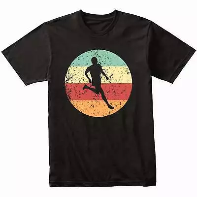 Running Shirt - Vintage Retro Runner T-Shirt - Retro Colors • $24.99