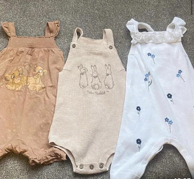 £3.99 • Buy Baby Girls Clothes 6-9 Months Bundle 