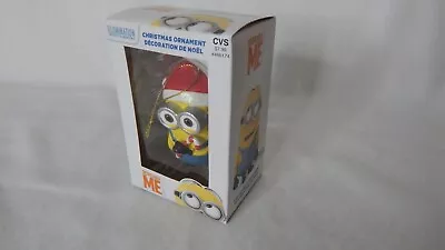 Kurt S Adler Despicable Me Minion In Santa Hat With Candy CaneChristmas Ornament • $6.75