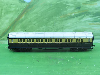 Hornby GWR Chocolate / Cream Collett Corridor Coach • £6.49