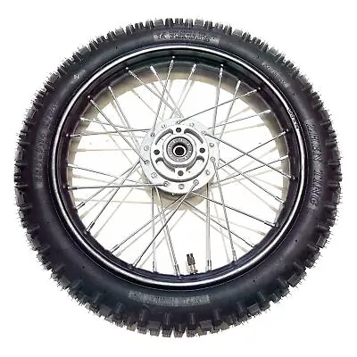 12mm 60/100-14 14  Inch Front Wheel Rim Knobby Tyre PIT PRO Dirt Bike • $81.30
