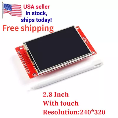 2.8 Inch TFT RGB Screen LCD Display Module Drive ILI9341 Interface SPI 240*320 • $15.13