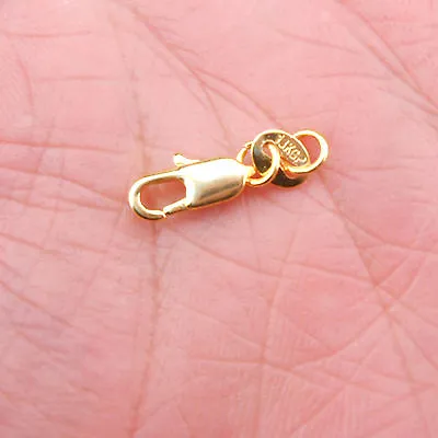 Wholesale DIY 10PCS Jewelry Findings 18K Yellow Gold Filled GF Lobster Clasps • $2.49