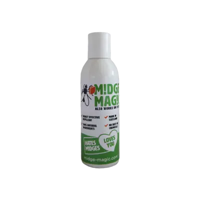 £10.99 • Buy Midge Magic Deet Free Midge & Tick Repellent  - 100% Natural Ingredients - 75ml