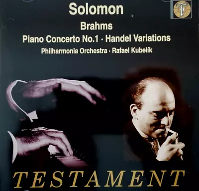 Solomon Plays Brahms - Piano Concerto No. 1 Handel Variations - CD Like New • £20.99