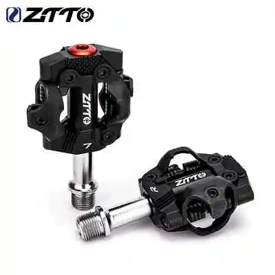 Bicycle Clipless Pedals 9/16 Clip SPD Cycling MTB Road Bike Sealed Bearing Ztto • $40